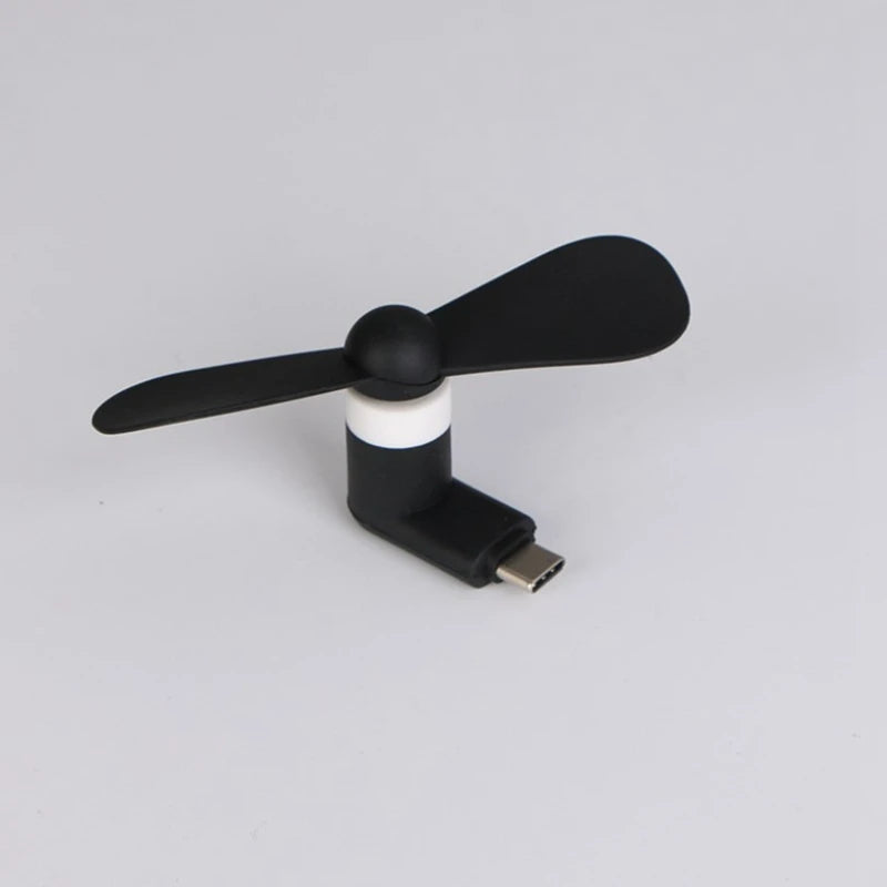 Mini ventilador USB-C para móvil - foto 7