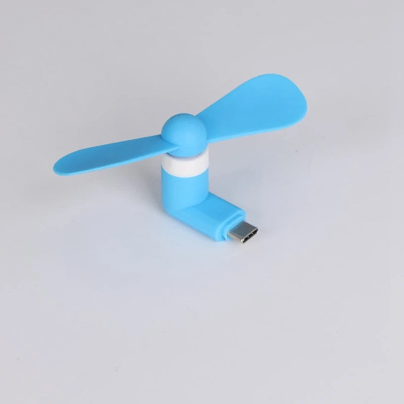 Mini ventilador USB-C para móvil - foto 8