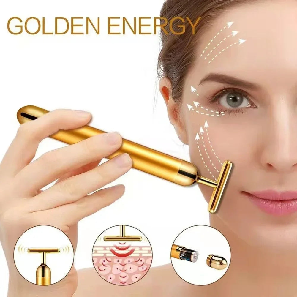 Barra Energizante Facial en T — Efecto Lifting en 2 Minutos