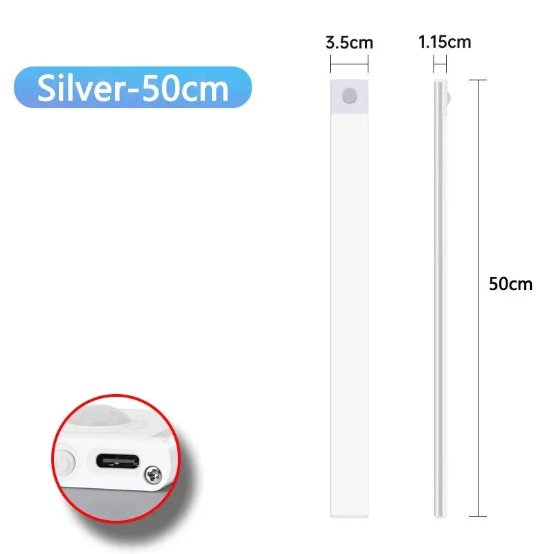 Luz LED para Armario con Sensor de Movimiento