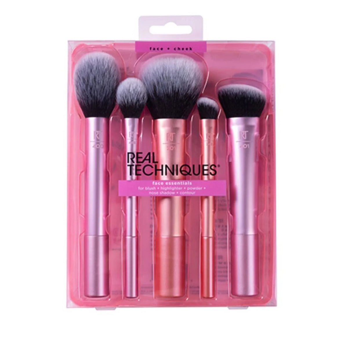 Set de brochas de maquillaje rosa - foto 1