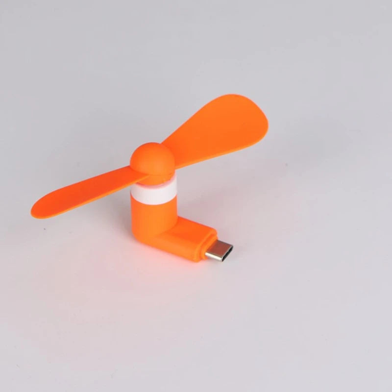 Mini ventilador USB-C para móvil - foto 9