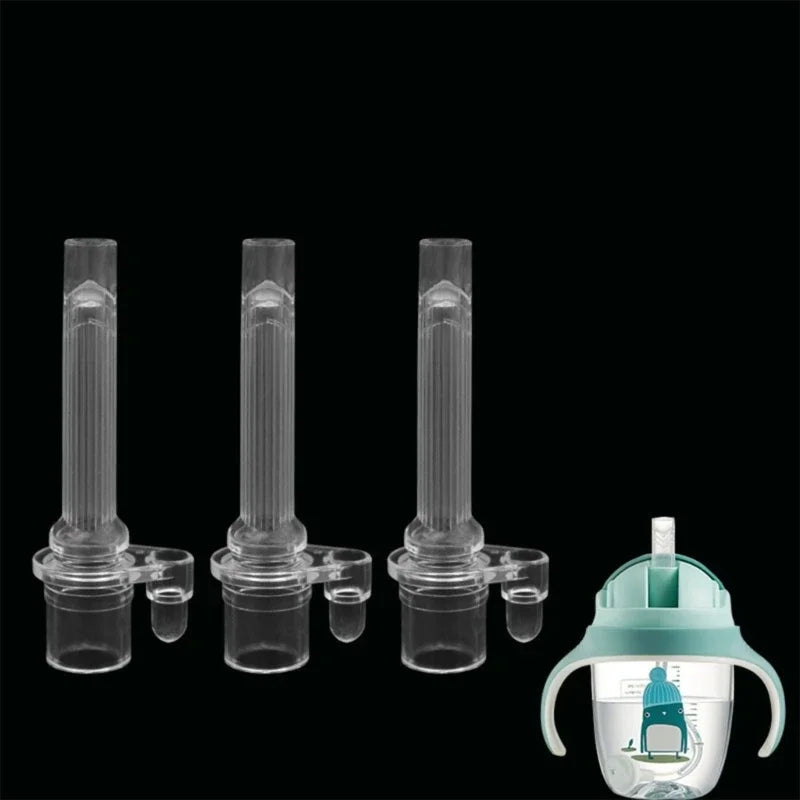 Accesorios de Pajita de Silicona para Bebé — Sin Derrames