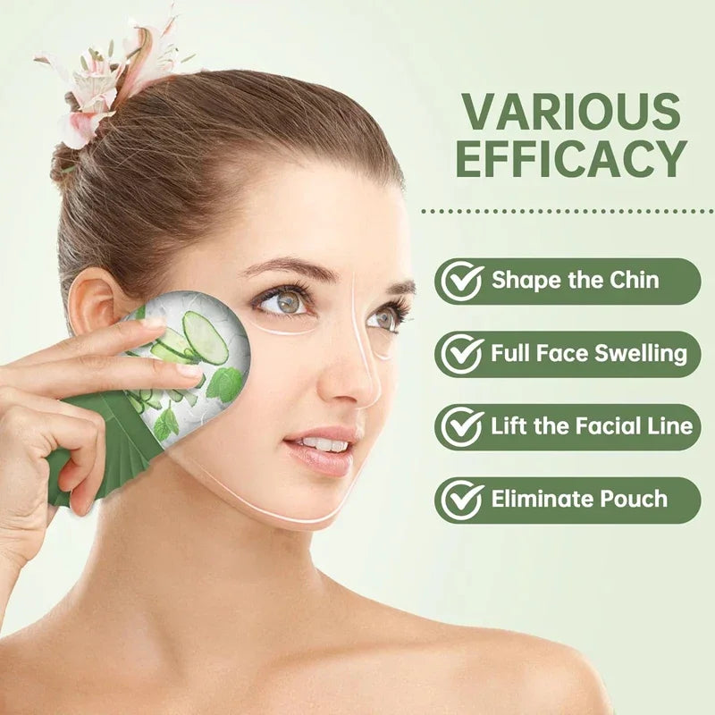 Rodillo de hielo facial - colores