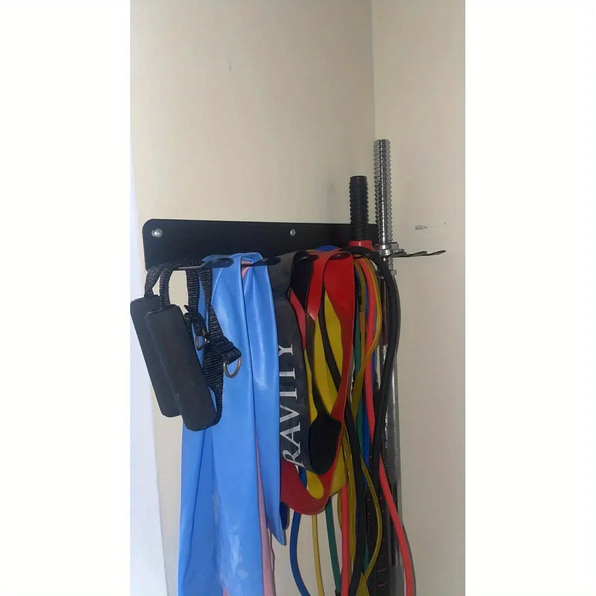 Organizador de Pared para Gimnasio en Casa — Todo a Mano