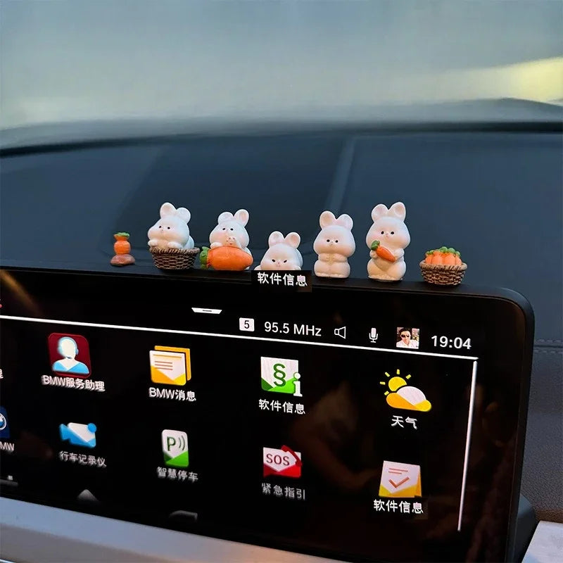 Set de Accesorios de Coche Conejito — Dale Vida a tu Salpicadero