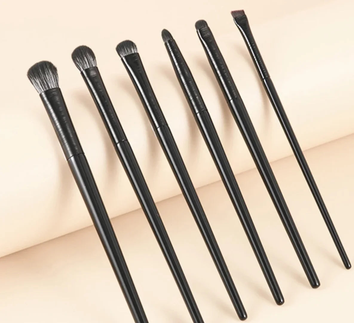 Set de 6 Brochas de Ojos — Maquillaje con Acabado Profesional