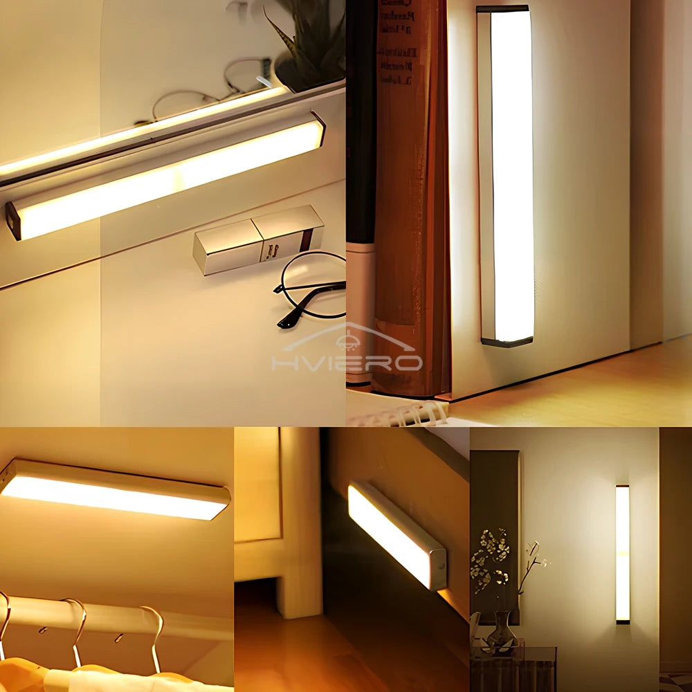 Luz LED con Sensor de Movimiento — Se Enciende Sola de Noche