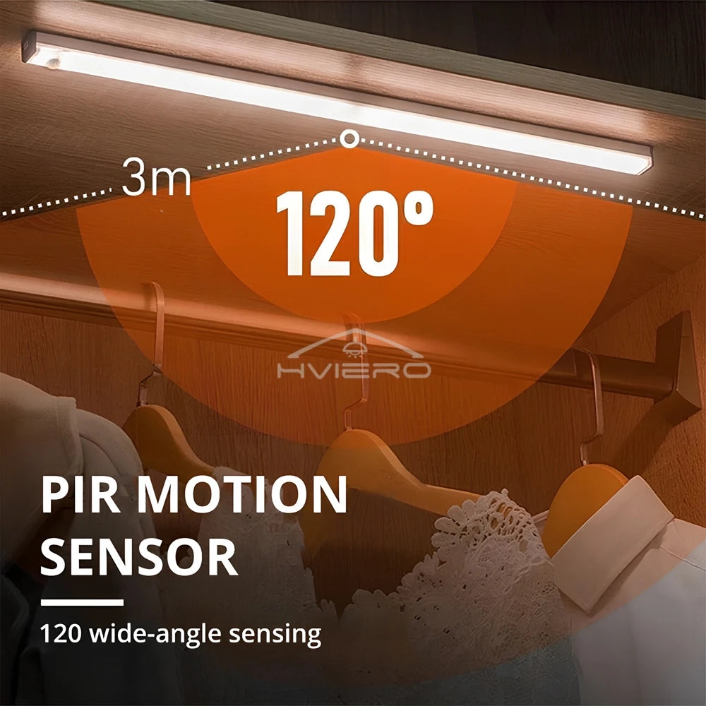 Luz LED con Sensor de Movimiento — Se Enciende Sola de Noche