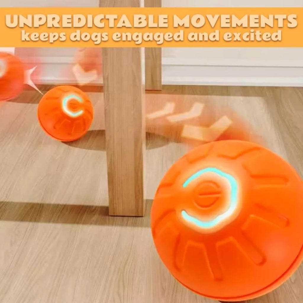 Pelota Inteligente para Mascotas — Diversión Sola en Casa