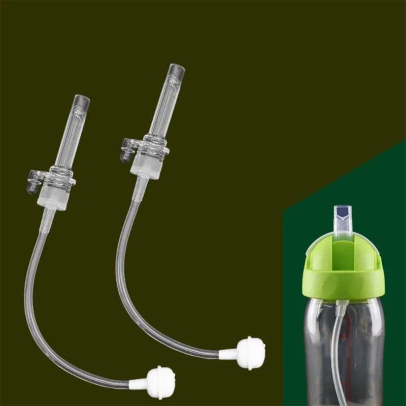 Accesorios de Pajita de Silicona para Bebé — Sin Derrames