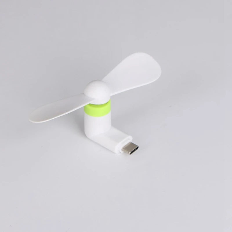 Mini ventilador USB-C para móvil - foto 12
