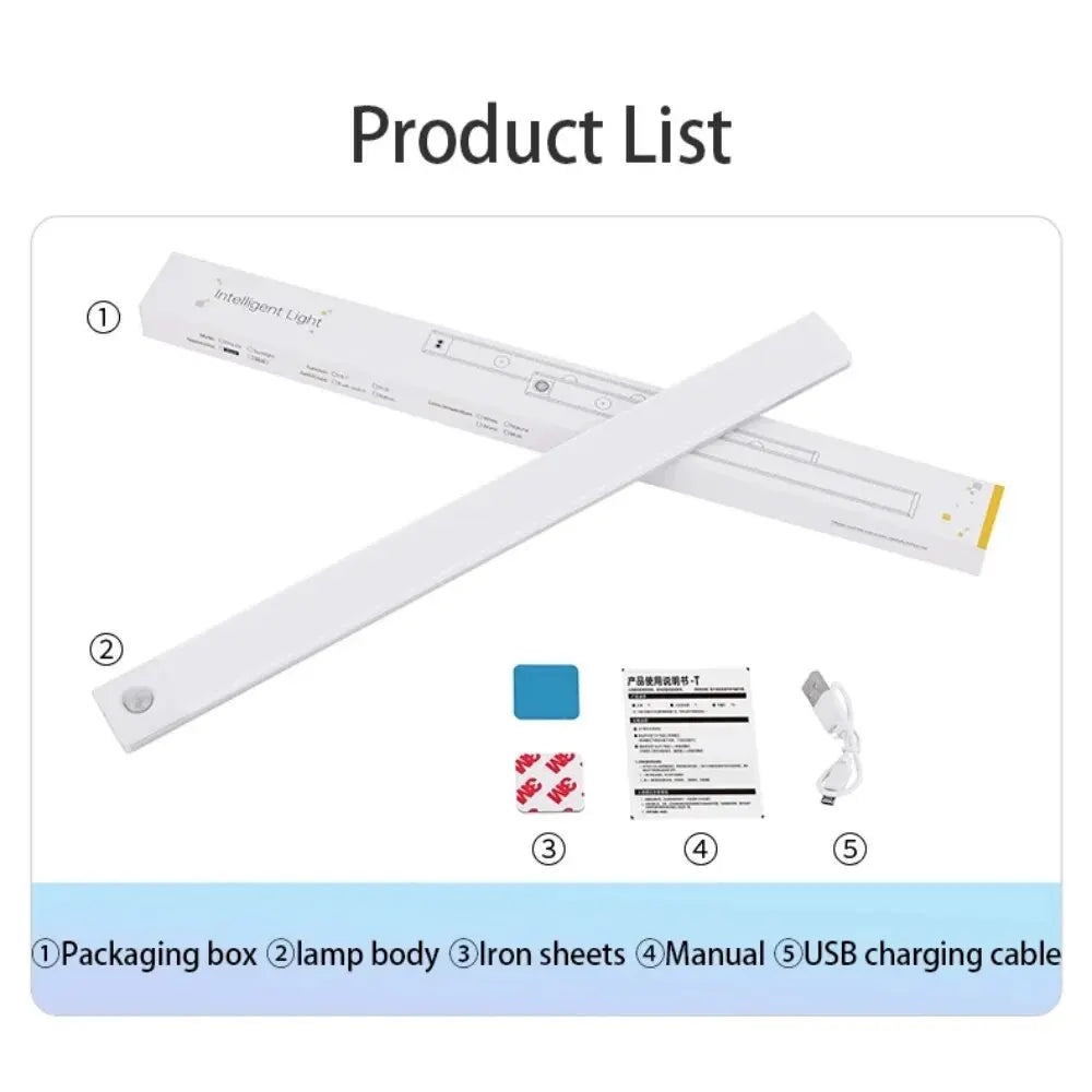 Luz LED para Armario con Sensor de Movimiento