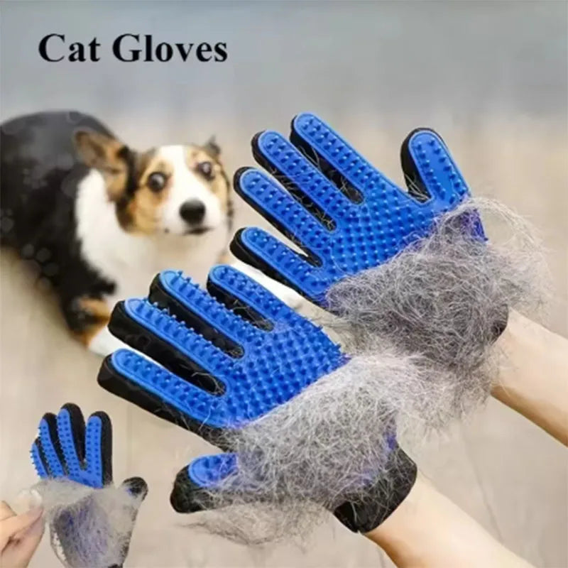 Guante quitapelos de silicona para mascotas