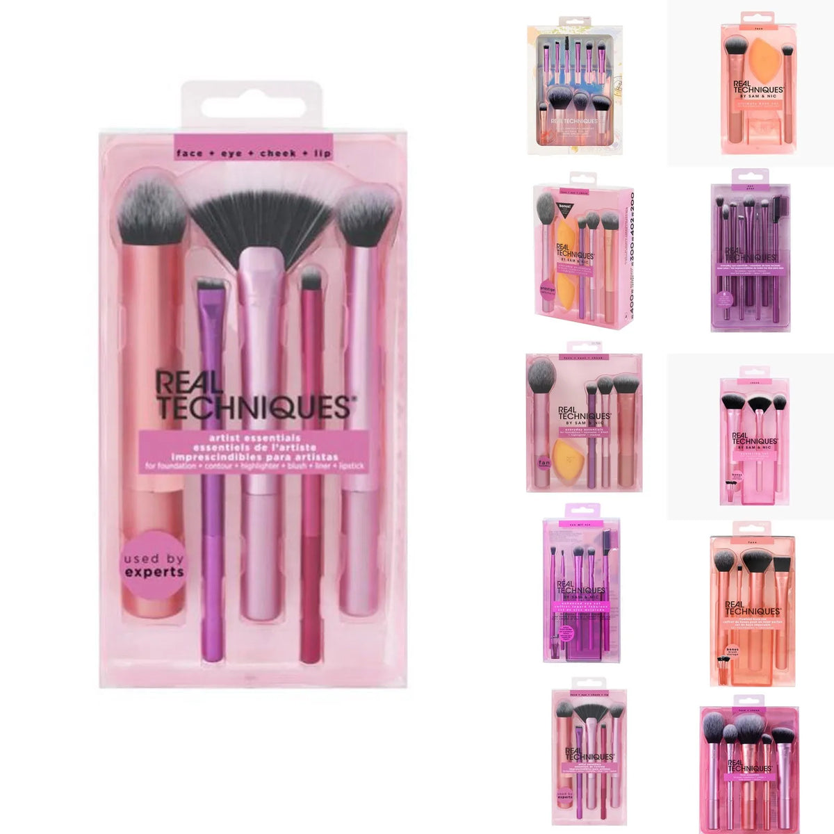 Set de Brochas Rosa — El Regalo de Belleza que Sí se Usa