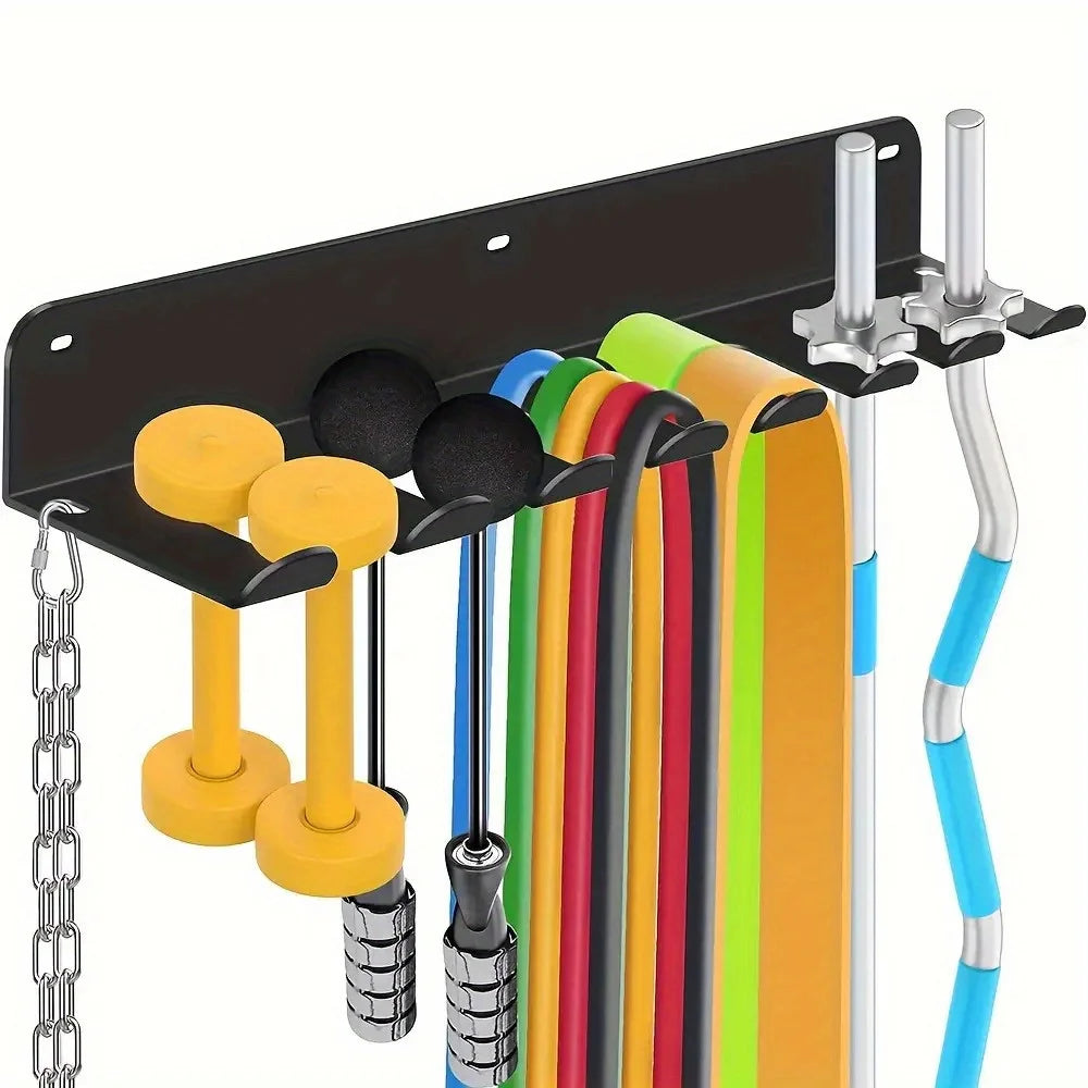 Organizador de Pared para Gimnasio en Casa — Todo a Mano
