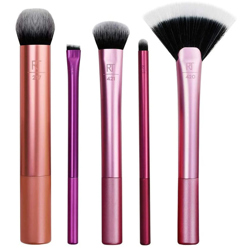 Set de Brochas Rosa — El Regalo de Belleza que Sí se Usa